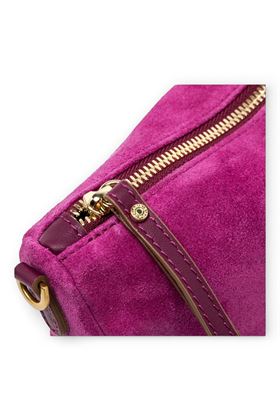 Pochette Gianni Chiarini in camoscio colore glicine. GIANNI CHIARINI | 10224-DESERT FLOWER